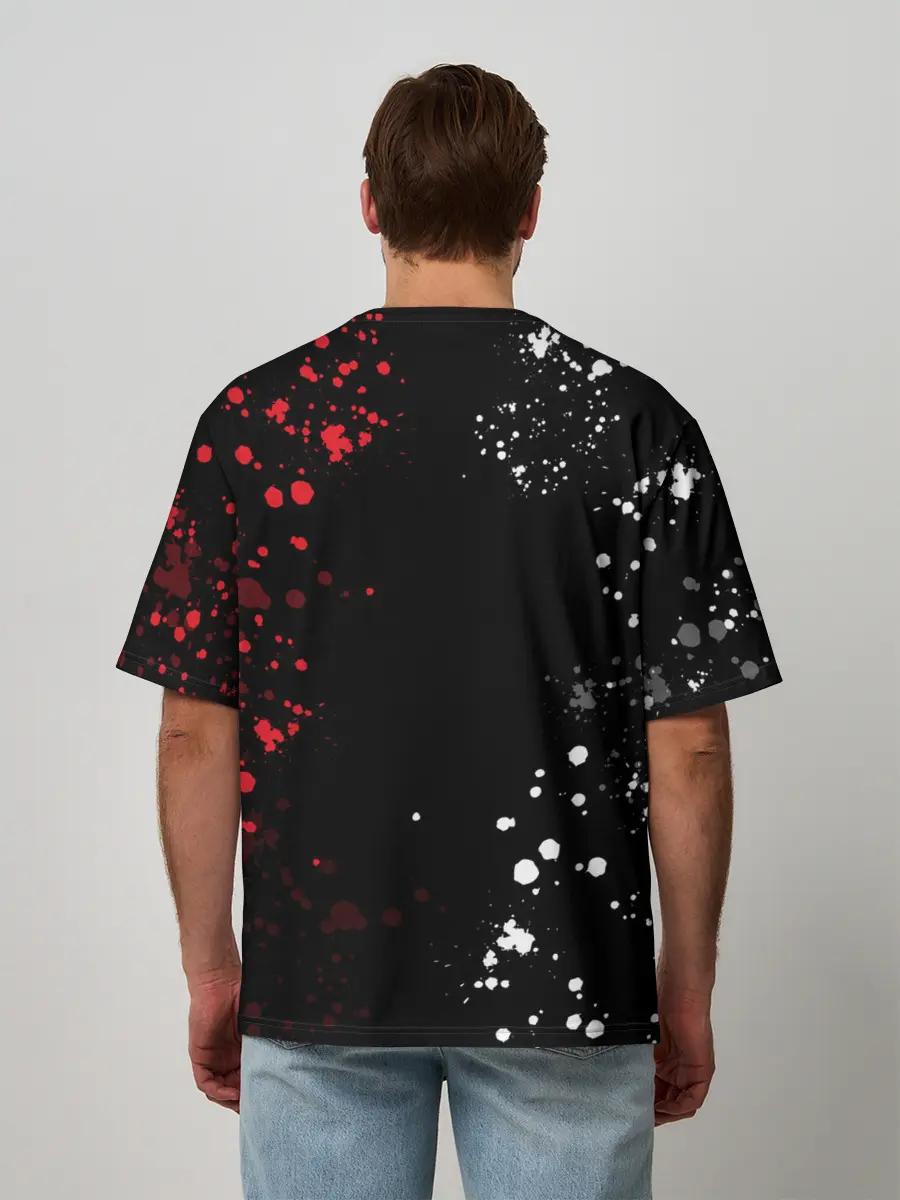 Мужская футболка оверсайз / Stigmata | Стигмата