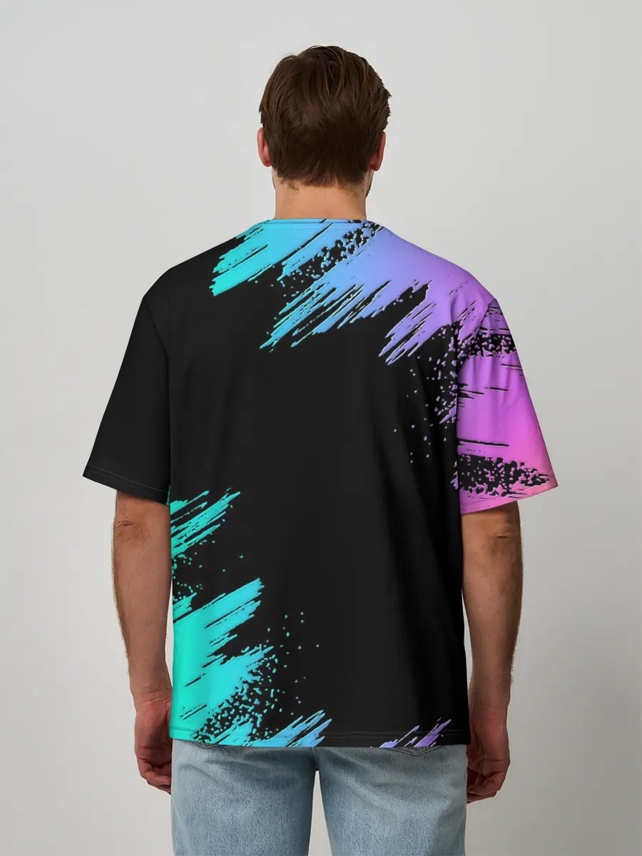 Мужская футболка оверсайз / RAMMSTEIN