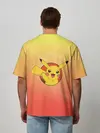 Мужская футболка оверсайз / Пикачу