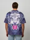 Мужская футболка оверсайз / ТИГР