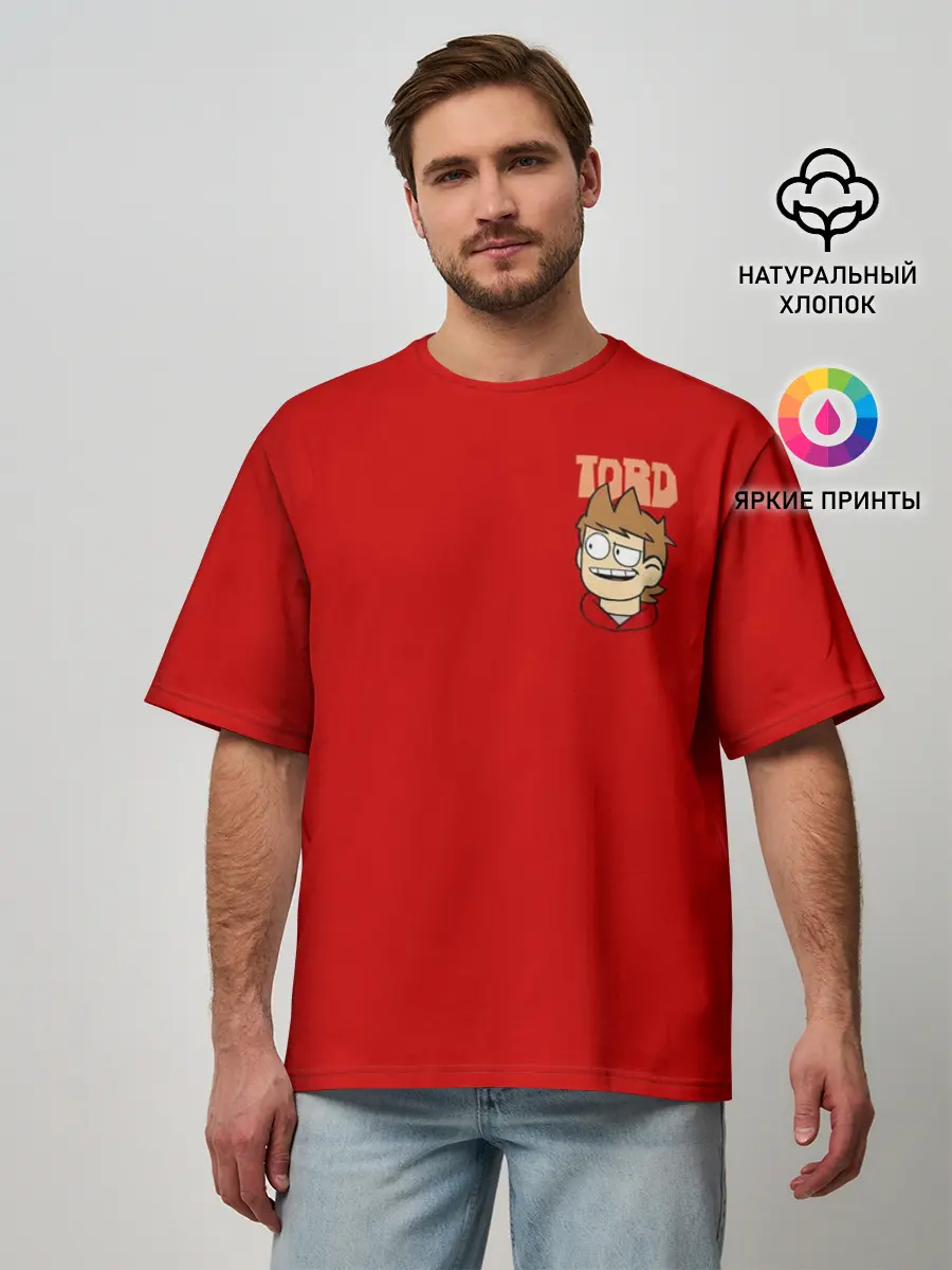Мужская футболка оверсайз / Торд