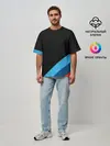 Мужская футболка оверсайз / BMW MASK