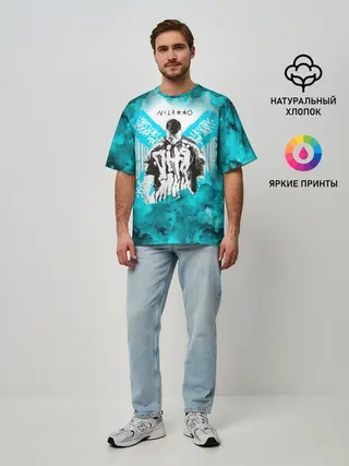 Мужская футболка оверсайз / NILETTO