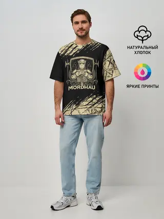Мужская футболка оверсайз / Mordhau