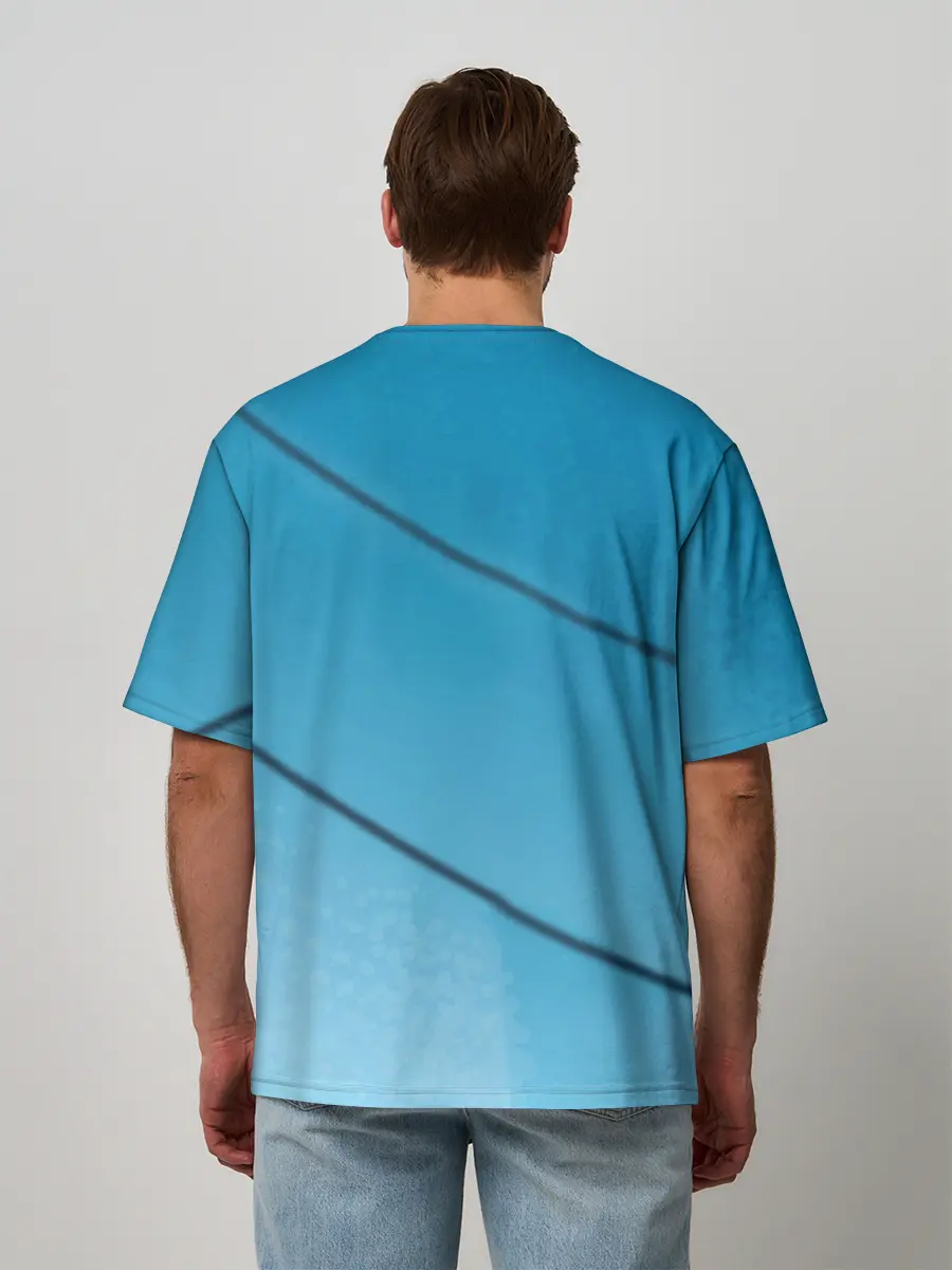 Мужская футболка оверсайз / БИЛЛИ АЙЛИШ