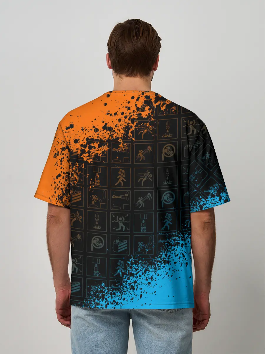 Мужская футболка оверсайз / PORTAL