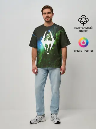 Мужская футболка оверсайз / THE ELDER SCROLLS