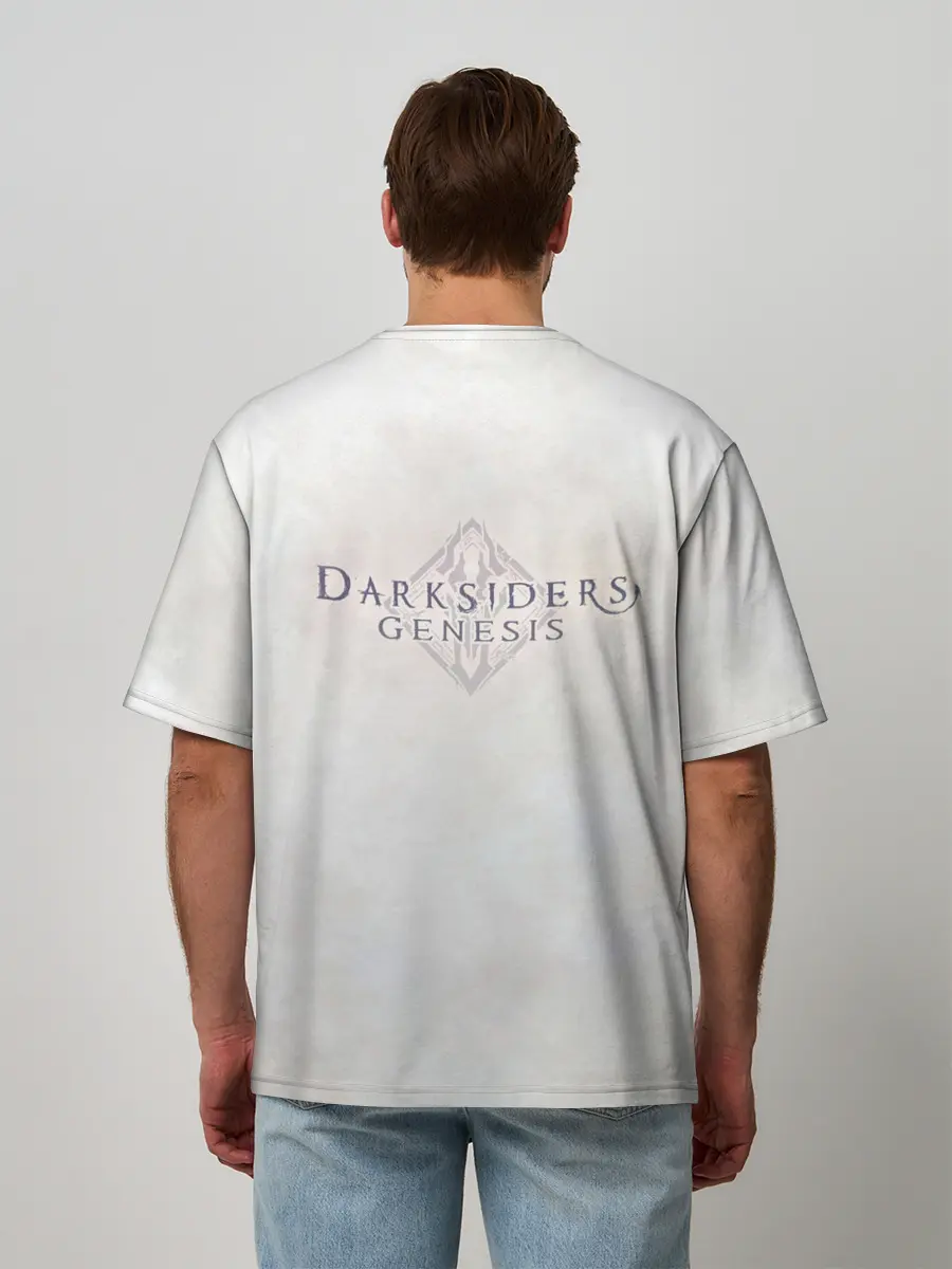 Мужская футболка оверсайз / Darksiders Genesis