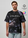 Мужская футболка оверсайз / S.T.A.L.K.E.R. 2 | С.Т.А.Л.К.Е.Р 2