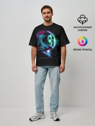 Мужская футболка оверсайз / Astronaut