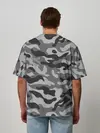 Мужская футболка оверсайз / КАМУФЛЯЖ GRAY