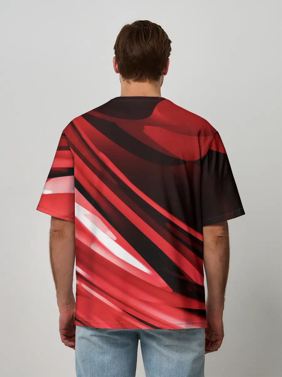 Мужская футболка оверсайз / Audi