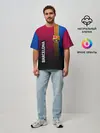 Мужская футболка оверсайз / BARCELONA