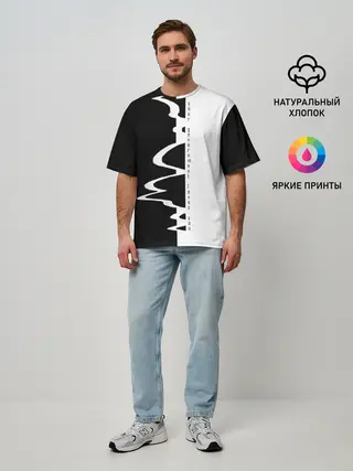 Мужская футболка оверсайз / You government loves you