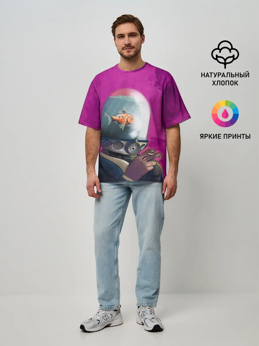 Мужская футболка оверсайз / Эй Джей | Академия Амбрелла