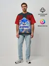 Мужская футболка оверсайз / Соник 2020
