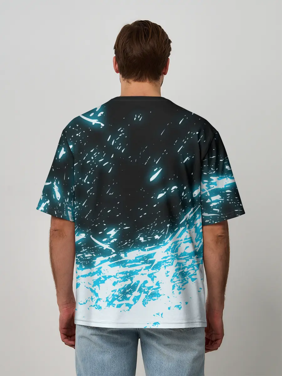 Мужская футболка оверсайз / LIMP BIZKIT