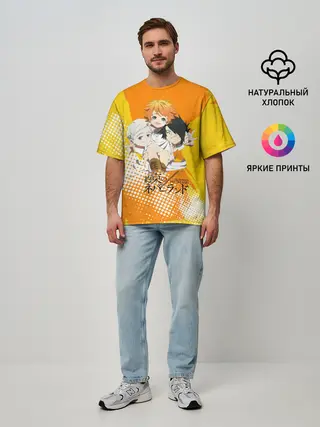 Мужская футболка оверсайз / Обещанный Неверленд
