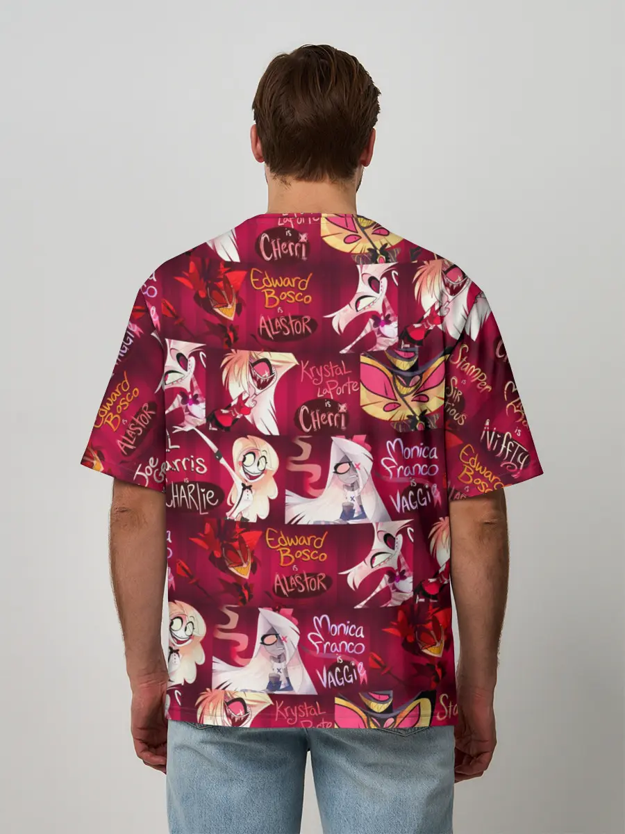 Мужская футболка оверсайз / ОТЕЛЬ ХАЗБИН