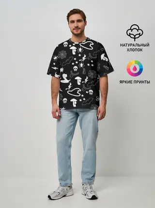 Мужская футболка оверсайз / Вальпургиева ночь | Inventory