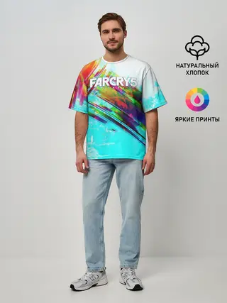 Мужская футболка оверсайз / FARCRY EXCLUSIVE