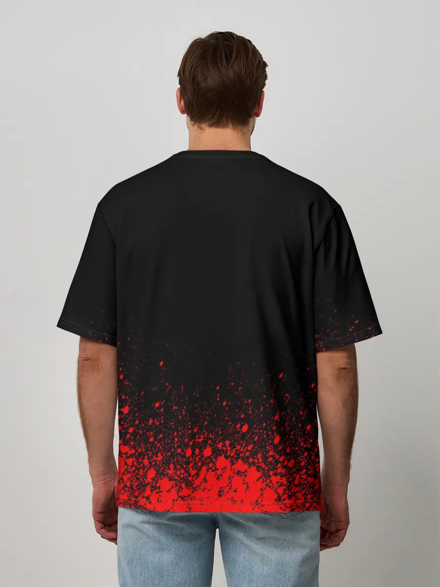 Мужская футболка оверсайз / EVANGELION