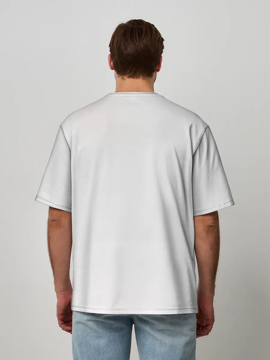 Мужская футболка оверсайз / One by One - Foo Fighters