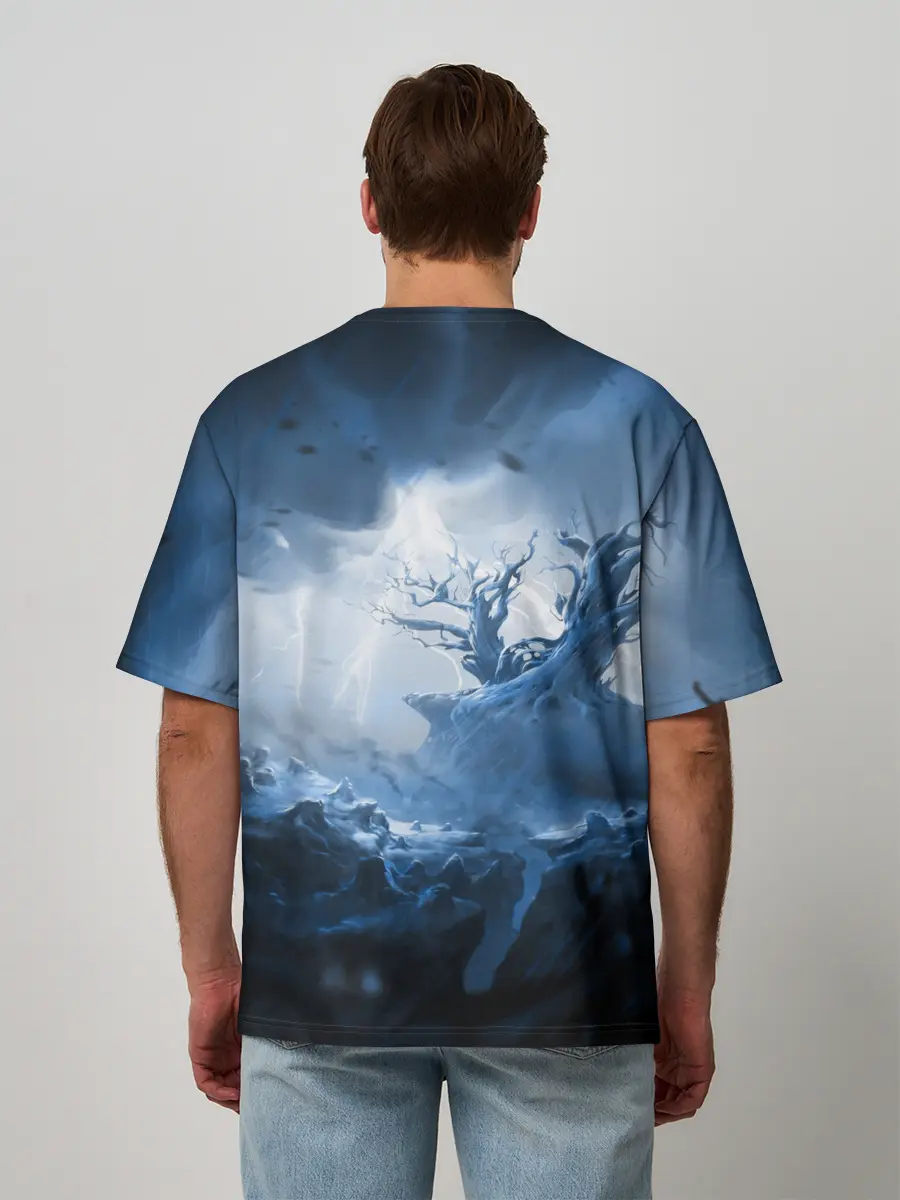 Мужская футболка оверсайз / Ori - And The Will Of The Wisp