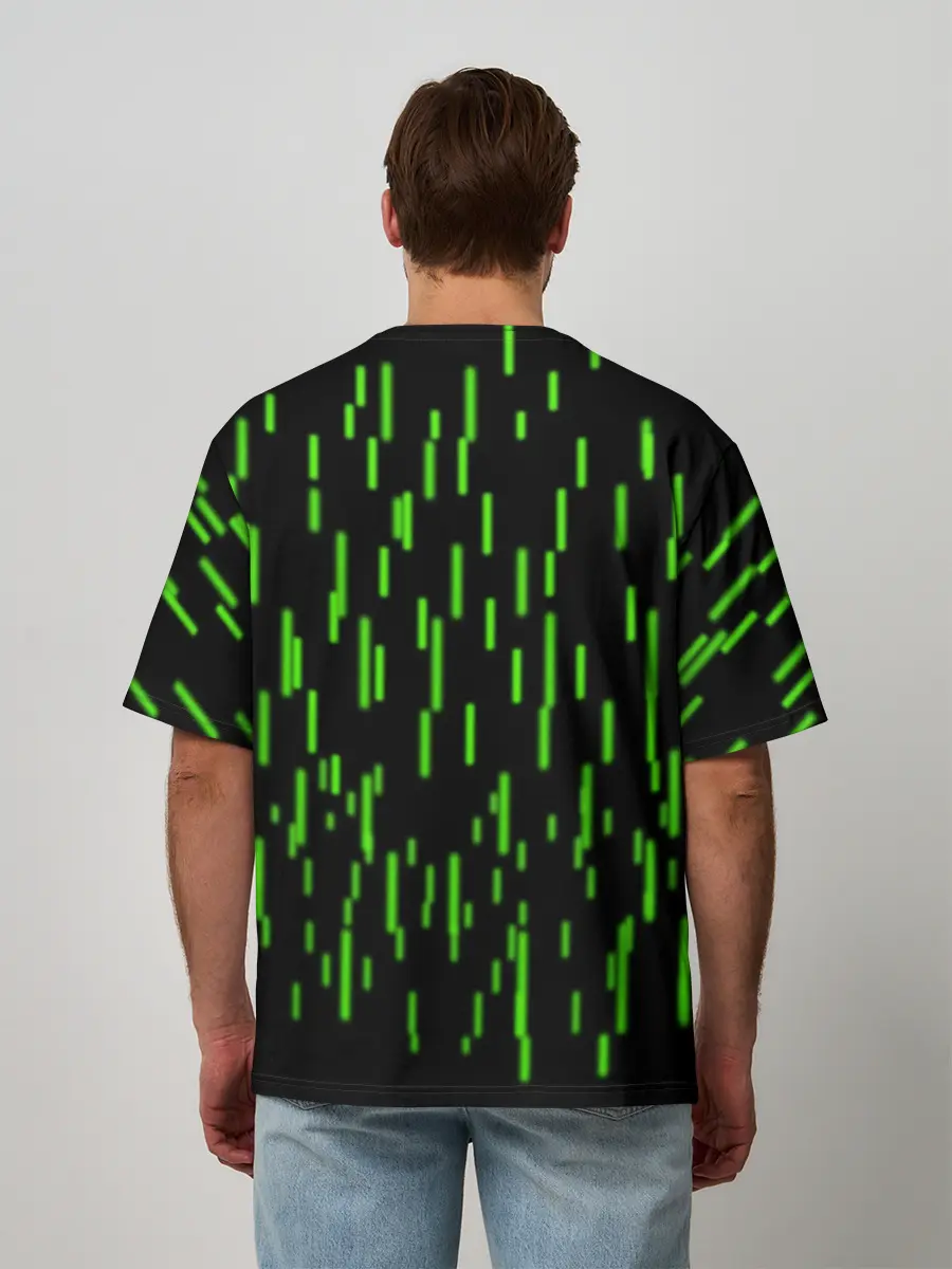 Мужская футболка оверсайз / Protogen music