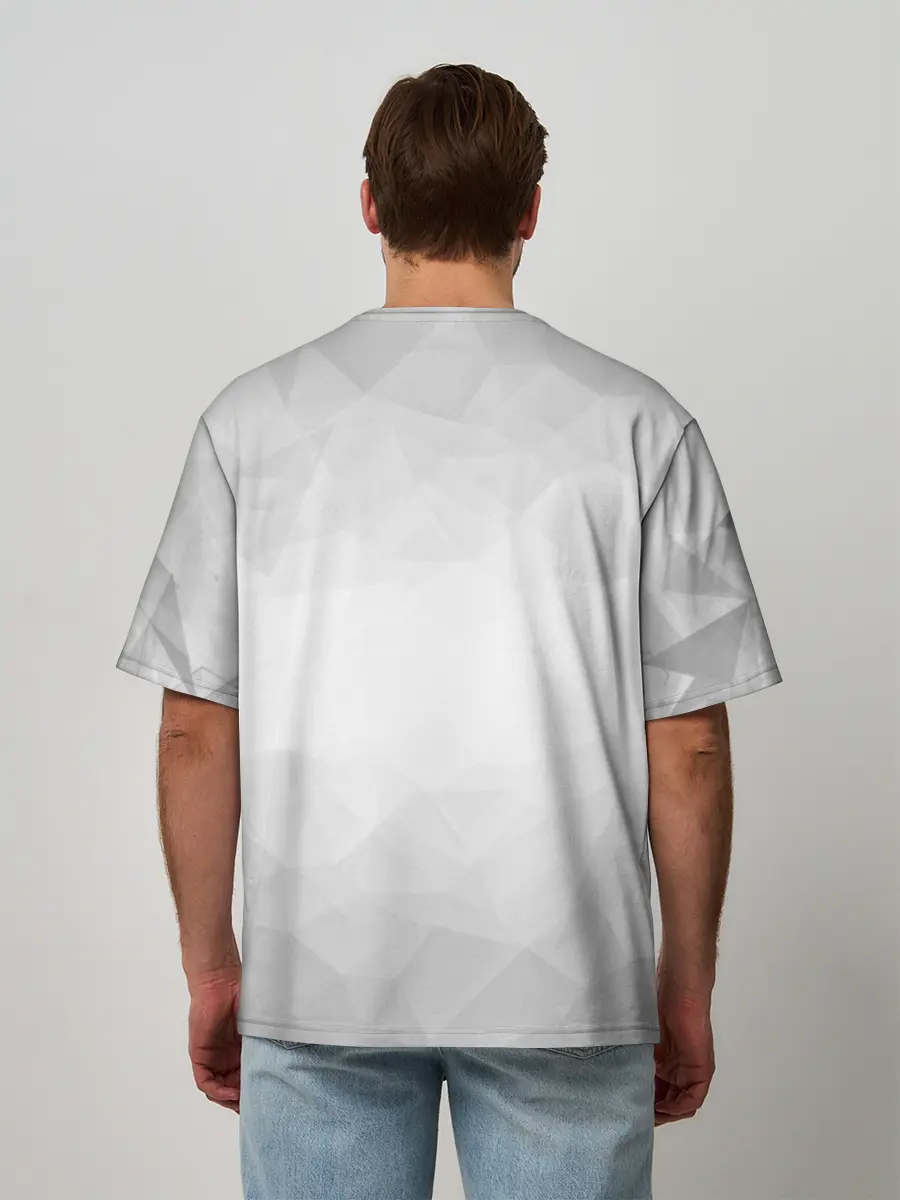 Мужская футболка оверсайз / SKULL BY VIK CANEMIRA