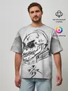 Мужская футболка оверсайз / SKULL BY VIK CANEMIRA