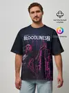 Мужская футболка оверсайз / Bloodlines 2
