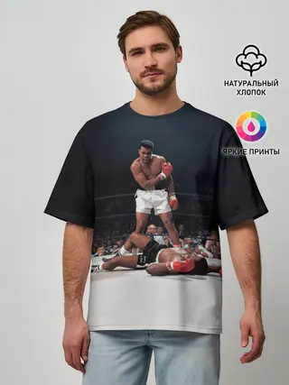 Мужская футболка оверсайз / Muhammad Ali