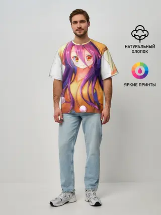 Мужская футболка оверсайз / Кигуруми Аниме