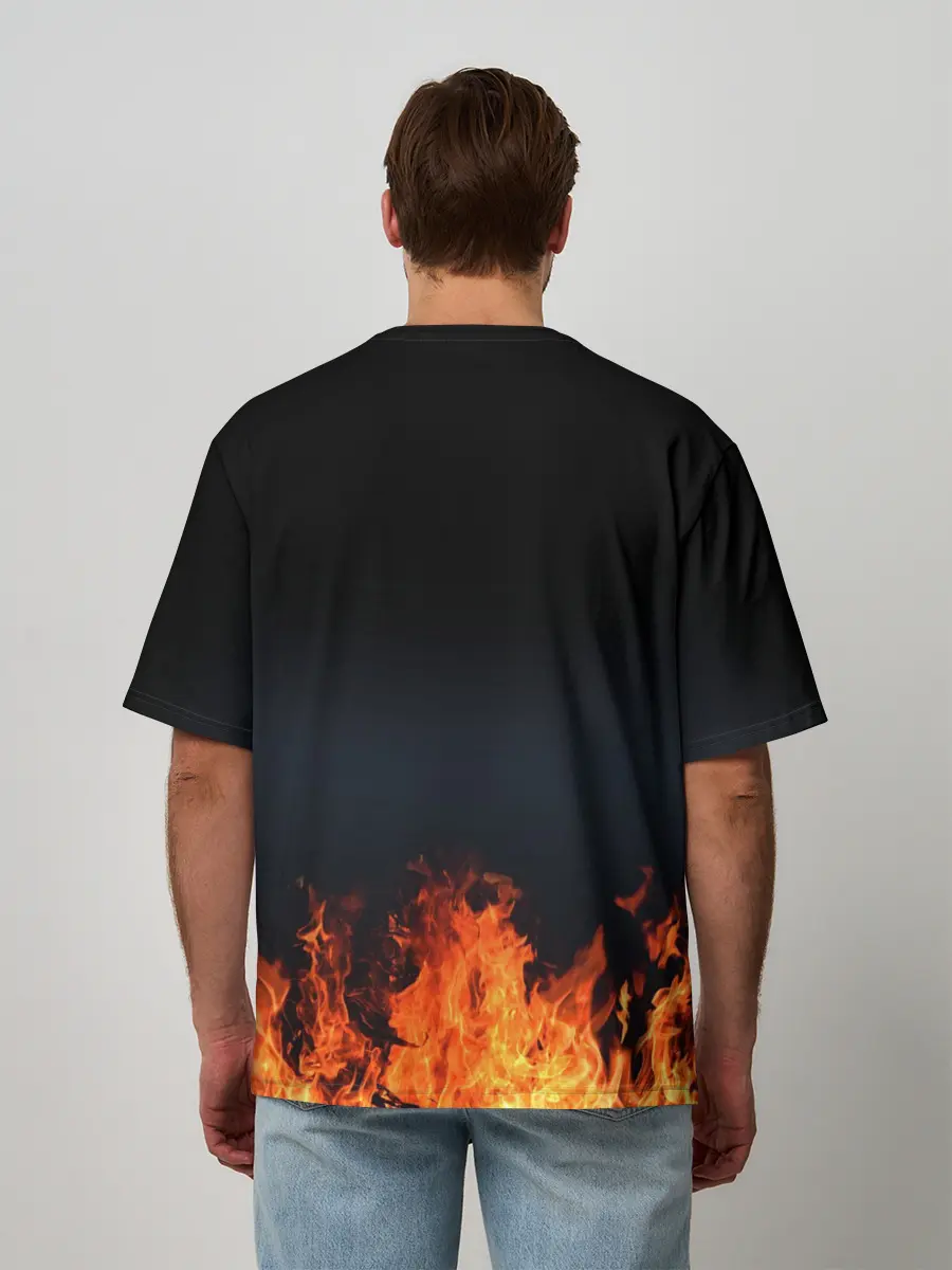 Мужская футболка оверсайз / Rammstein