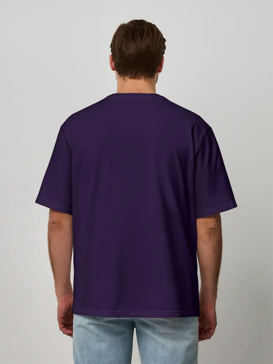 Мужская футболка оверсайз / Горшок