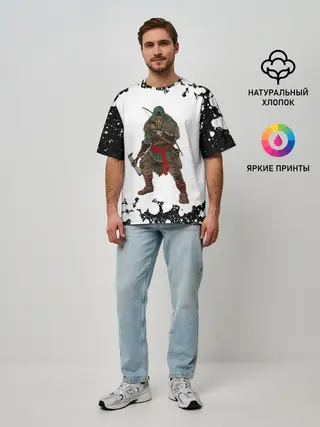 Мужская футболка оверсайз / ASSASSINS CREED VALHALLA