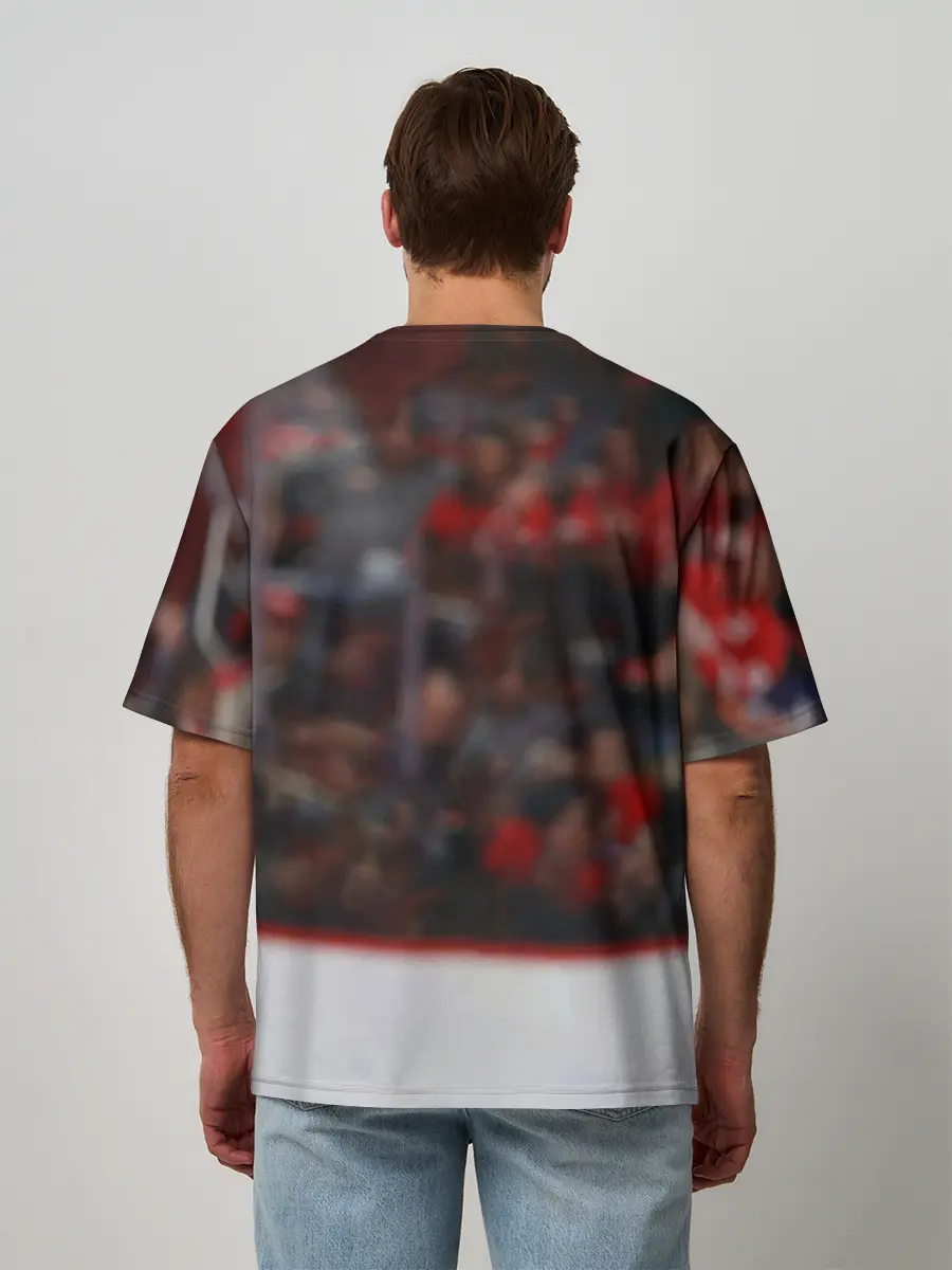 Мужская футболка оверсайз / Никита Кучеров, НХЛ