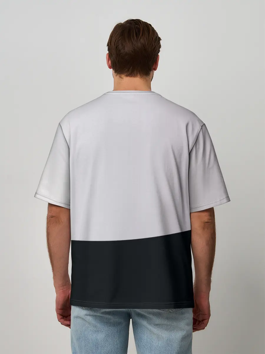 Мужская футболка оверсайз / Sasha Grey LOVE