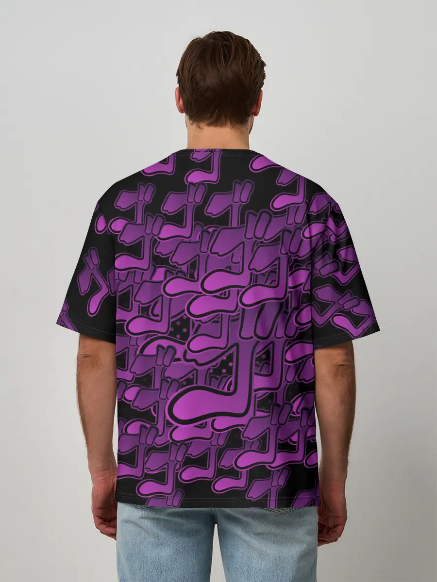 Мужская футболка оверсайз / Фанат JoJo