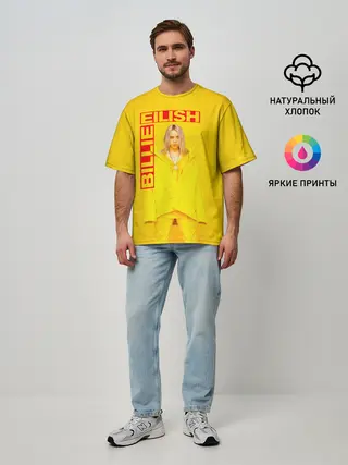 Мужская футболка оверсайз / BILLIE EILISH