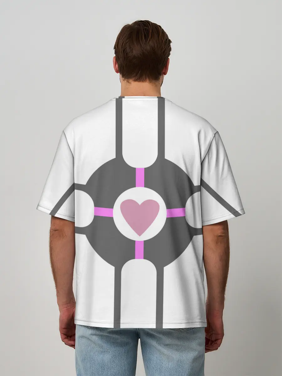 Мужская футболка оверсайз / Куб Компаньон