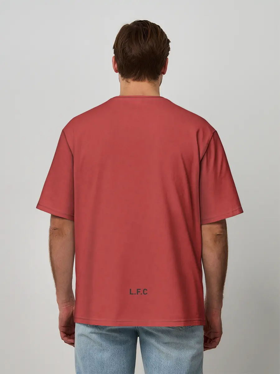 Мужская футболка оверсайз / Ливерпуль