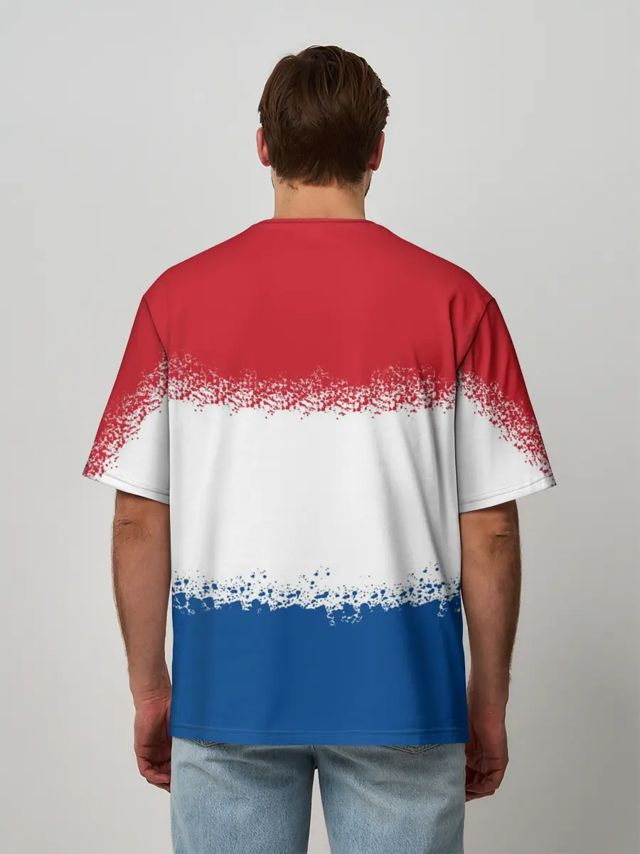 Мужская футболка оверсайз / Нидерланды