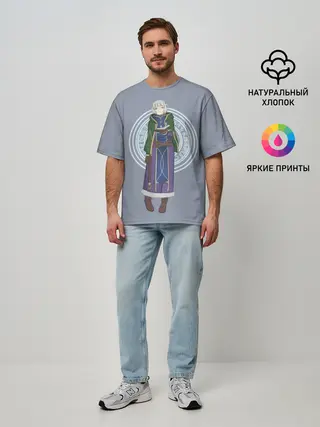 Мужская футболка оверсайз / Meteora