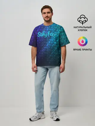 Мужская футболка оверсайз / Sally Face