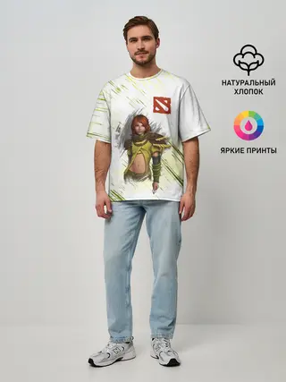 Мужская футболка оверсайз / Windranger