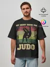 Мужская футболка оверсайз / Judo