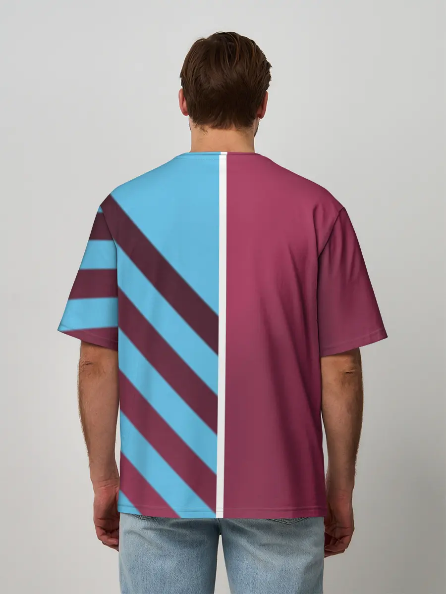 Мужская футболка оверсайз / Астон Вилла