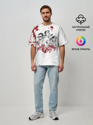 Мужская футболка оверсайз / HAPPY CANADA DAY